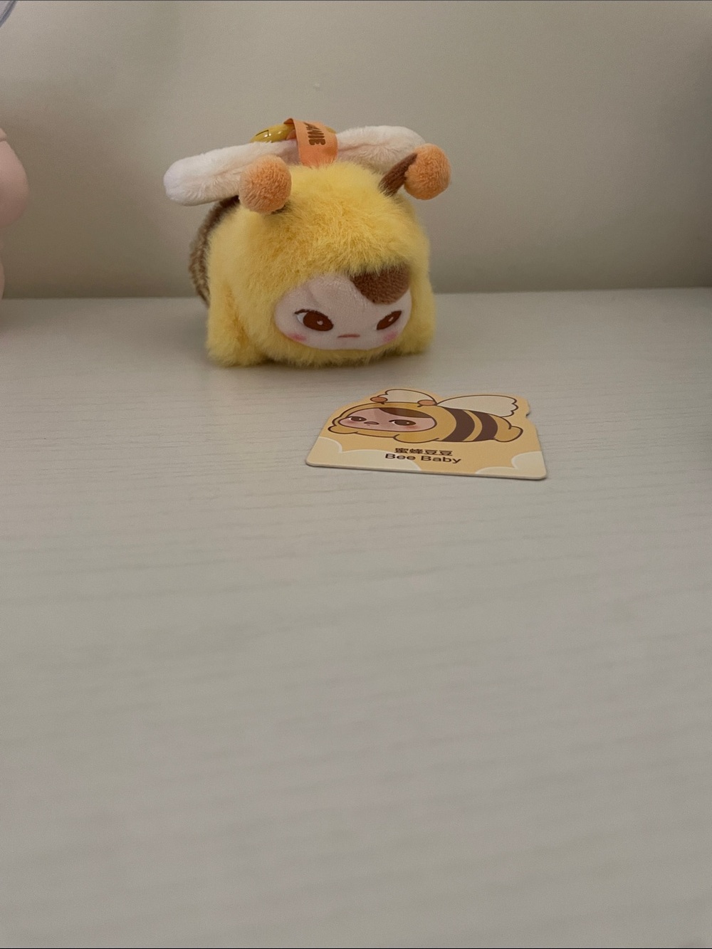 Plushie pucky bee baby pendant